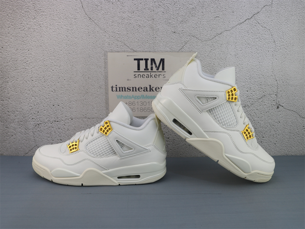 GX Batch Air Jordan 4 Retro Metallic Gold AQ9129-170